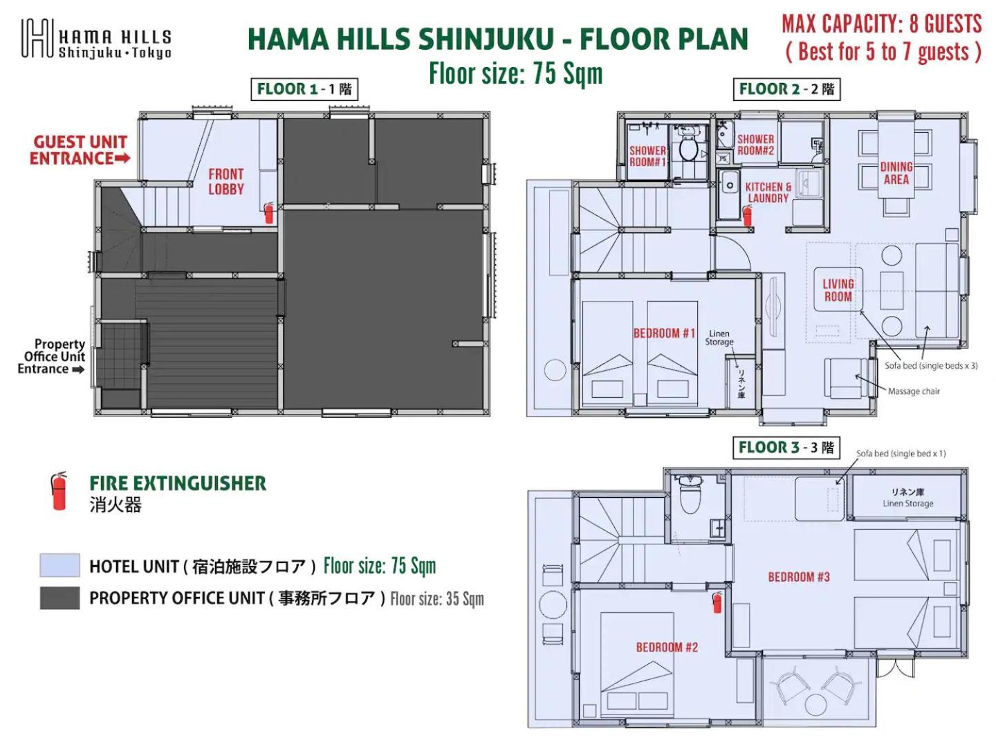 Hama Hills Shinjuku Aparthotel Tokyo prefektur Exteriör bild